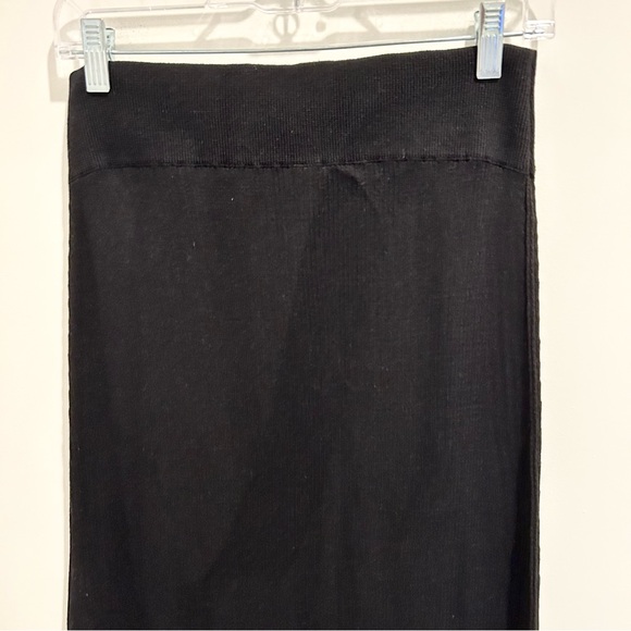 Free People Golden Hour Midi Skirt Black Size Medium - Picture 10 of 13